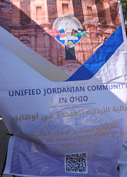 United Jordanian banner