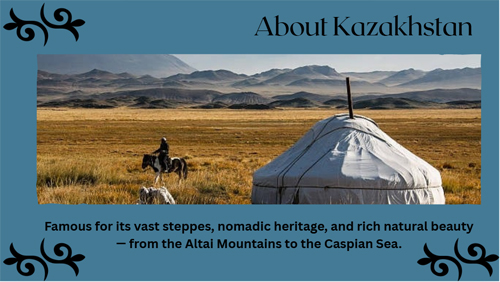 Kazakhstan Cultural Garden presentation slide