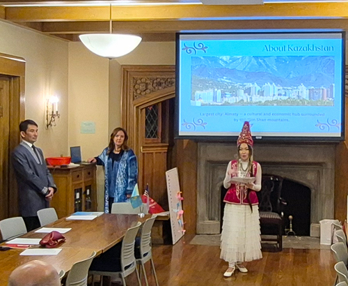 Kazakhstan Cultural Garden presentation
