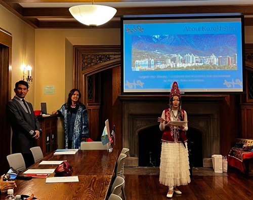 Kazakhstan Cultural Garden presentation