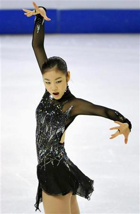 Kim Yu-Na world leading figure skater.