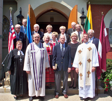 Baltic States remembrance at Latvian Evangelical Church