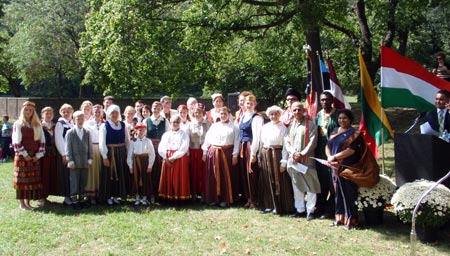 One World Day in Latvian Cultural Garden