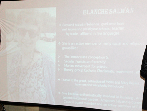 Blanche Salwan raward sign