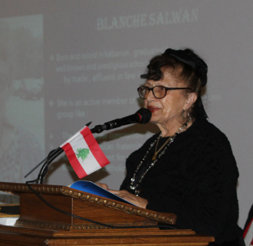 Blanche Salwan acceptance speech