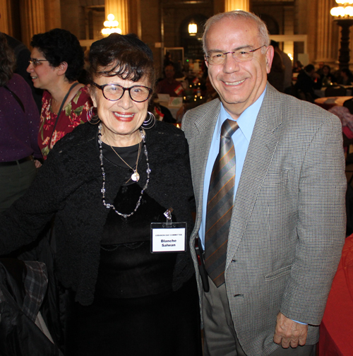 Blanche Salwan and Dr. Wael Khoury