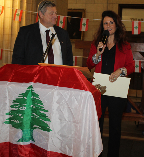 Pierre Bejjani and Natalie Ronayne