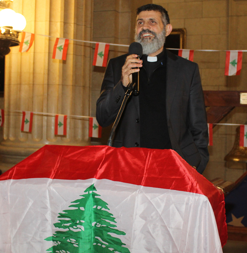 Deacon Mario Ghosn from St. Maron Church