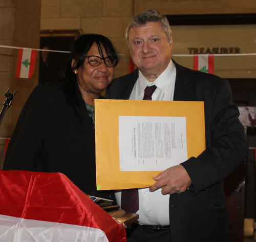 Angela Shute-Woodson and Pierre Bejjani