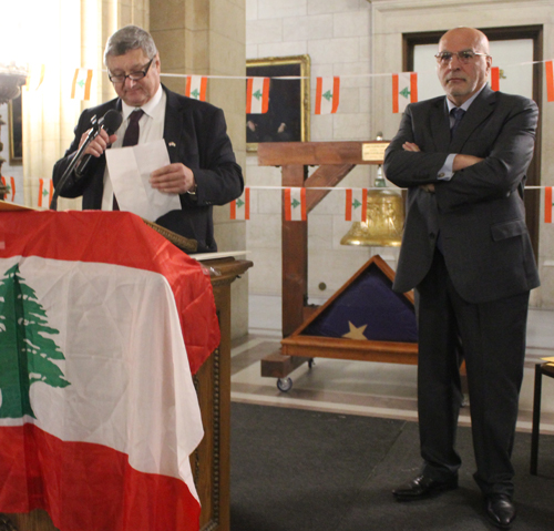 Fahim Gemayel receives honor from ALCC