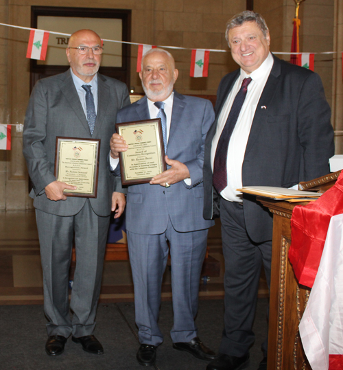 Honorees and Pierre bejjani
