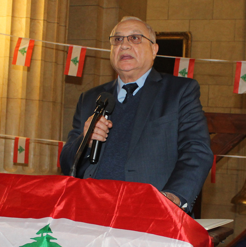 Lebanese International Business Council accepts award from  ALCC
