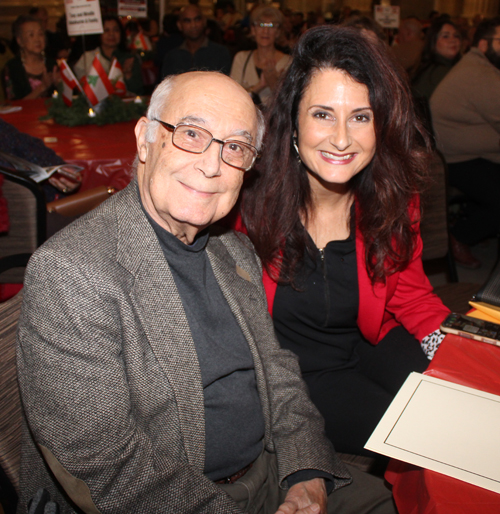 Natalie Ronayne and fathe from Lebanon