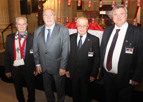 Tony Abdulkarim, Fahim Gemayel, Faris Alameh and Pierre Bejjani