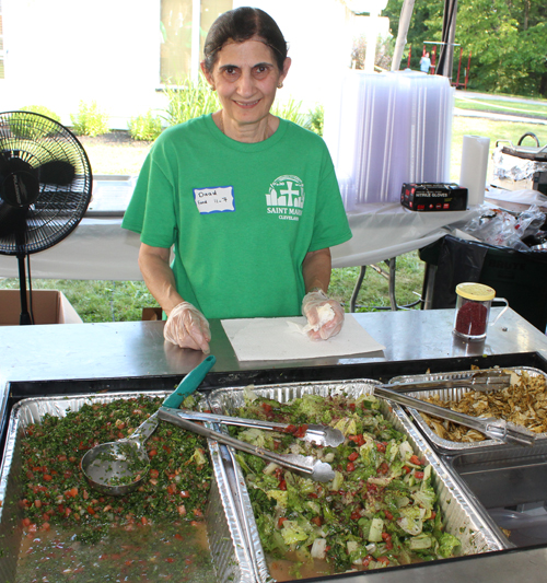 St Maron Festival food volunteer
