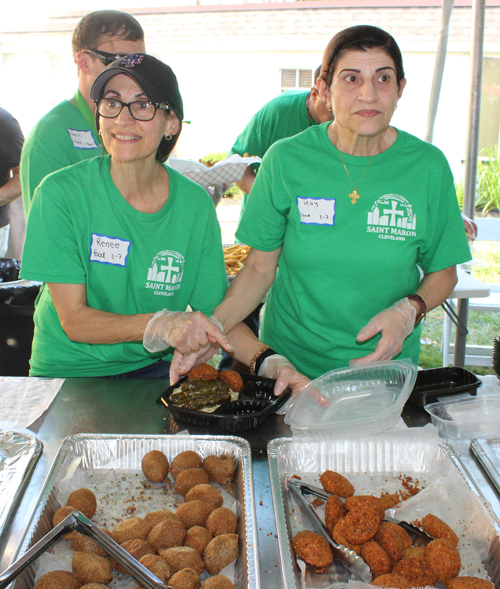 St Maron Festival food volunteer