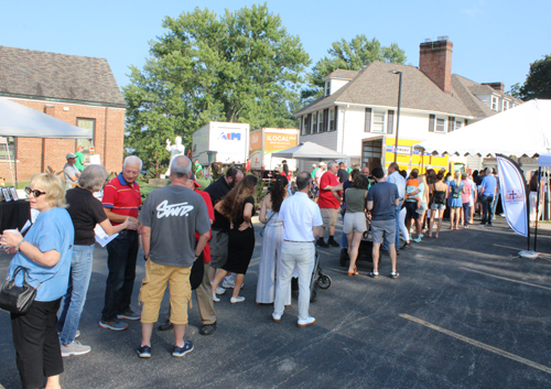 St Maron Festival food line
