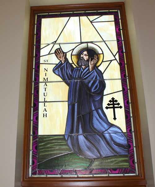 Saint Maron Chapel stained glass