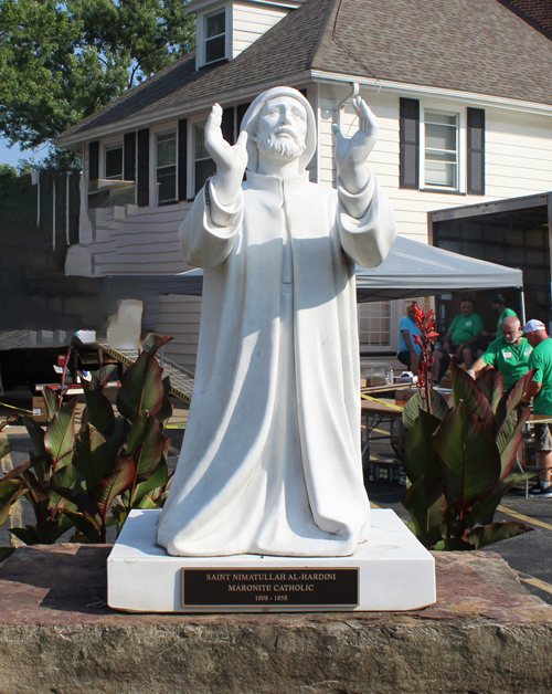 Saint Maron Chapel - St Nimatullah Kassab statue