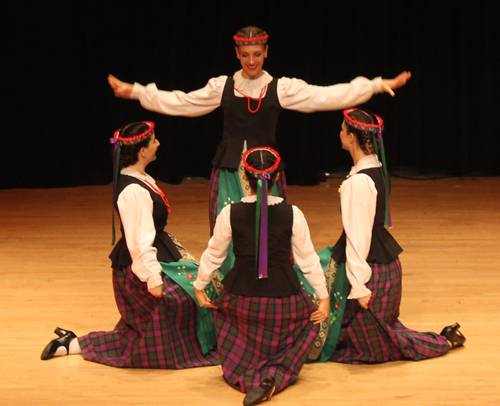 Ratelinis dancers and musicians from Kaunas, Lithuania