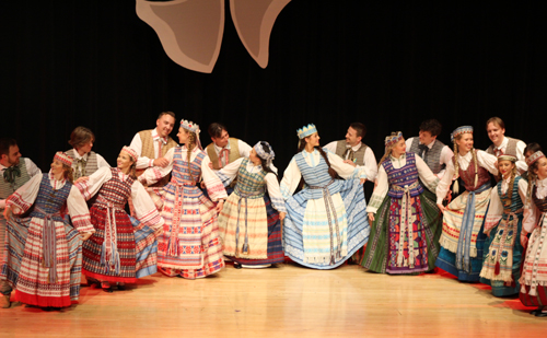 Baltija dancers from Stockholm, Sweden