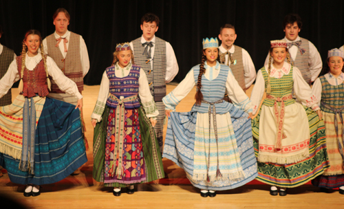 Baltija dancers from Stockholm, Sweden