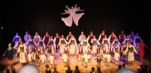 Svyturys Dancers from Cleveland at Juventus Lithuanian Folk Dance Festival