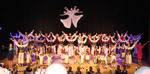 Svyturys Dancers from Cleveland at Juventus Lithuanian Folk Dance Festival