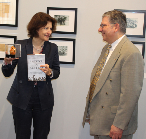 Ambassador Plepyte and Taras Mahlay
