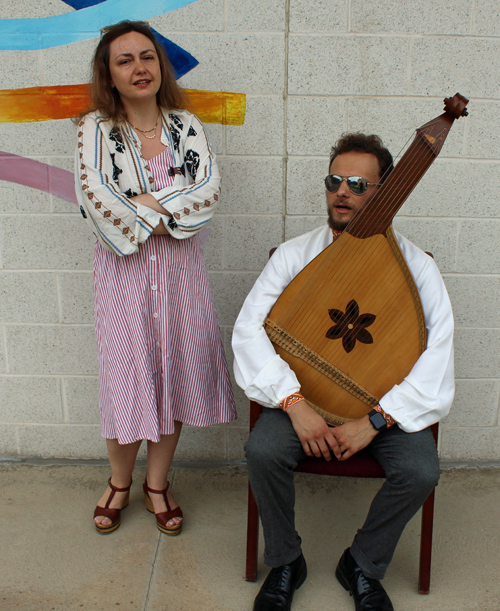 Bandura performers at Ukrainian Museum