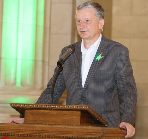 The Honorable General Consul of the Republic of Lithuania, Regimantas Jablonskas from Chicago