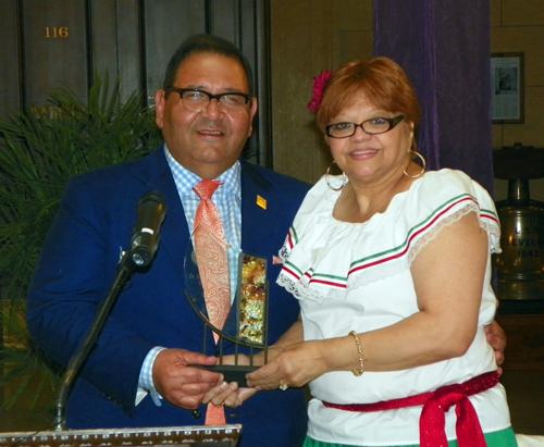 MetroHealth CEO Akram Boutros, MD and Lucy Torres