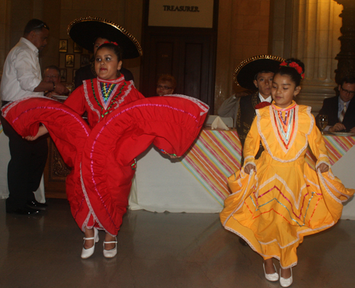 HOLA Mexican Dancers performed classic Mexican dances at the City of Cleveland's 2015 Cinco de Mayo celebration