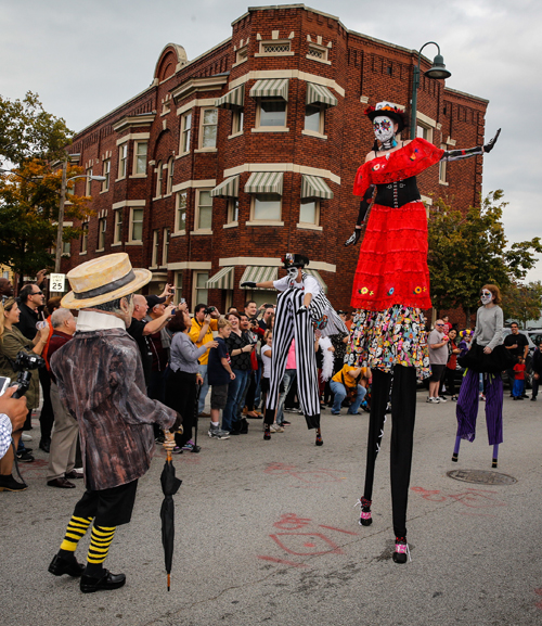 Day of the Dead in Cleveland 2016 - Skulls and Skeletons Parade