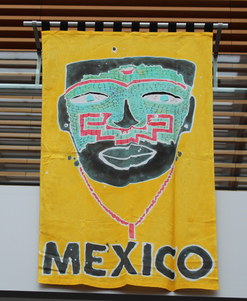 Mexico banner at Art Museum