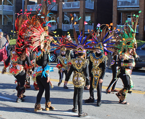 Day of the Dead Mexican dancers