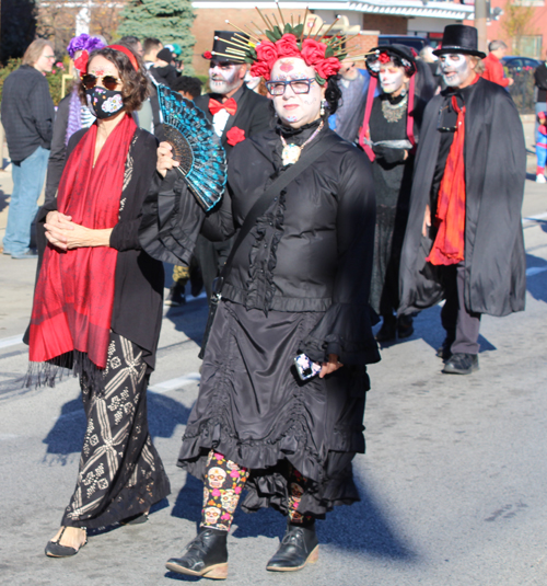 Day of the Dead Skulls and Skeletons Parade in Cleveland 2022