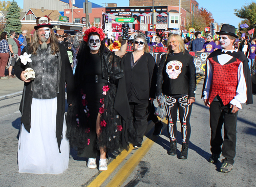 Day of the Dead Skulls and Skeletons Parade in Cleveland 2022