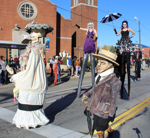 Day of the Dead Skulls and Skeletons Parade in Cleveland 2022