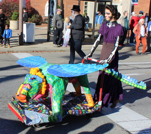 Day of the Dead Skulls and Skeletons Parade in Cleveland 2022