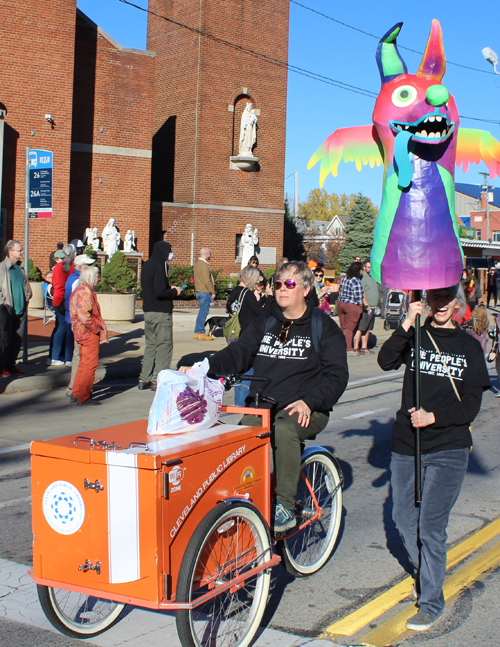 Day of the Dead Skulls and Skeletons Parade in Cleveland 2022