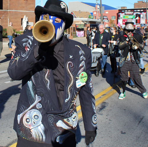 Day of the Dead Skulls and Skeletons Parade in Cleveland 2022