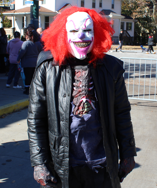 People in costumes and makeup at Day of the Dead in Cleveland 2022