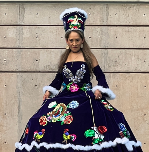 Colorful Mexican traditional dress - Mexican fashion in Cleveland