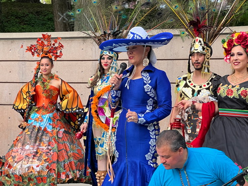 Colorful Mexican traditional dress - Mexican fashion in Cleveland