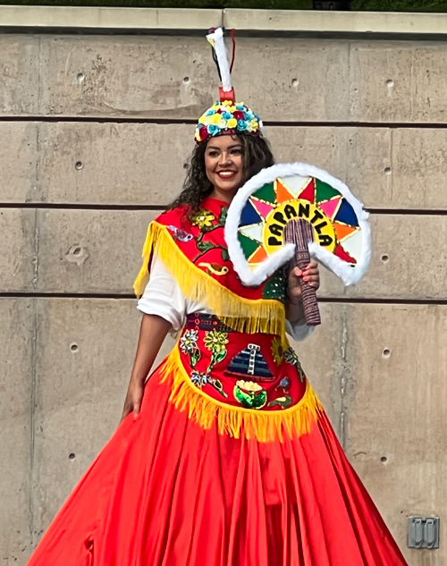 Colorful Mexican traditional dress - Mexican fashion in Cleveland