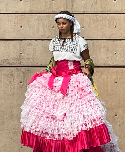 Colorful Mexican traditional dress - Mexican fashion in Cleveland