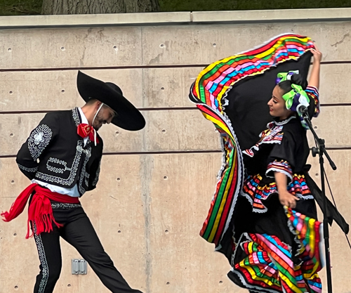 Colorful Mexican traditional dress - Mexican fashion in Cleveland