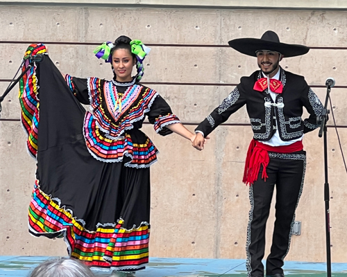 Colorful Mexican traditional dress - Mexican fashion in Cleveland