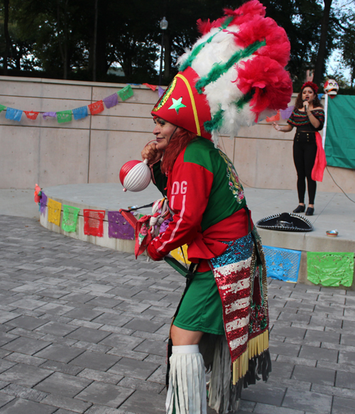 Aztec and Folklorico Mexican Dancers